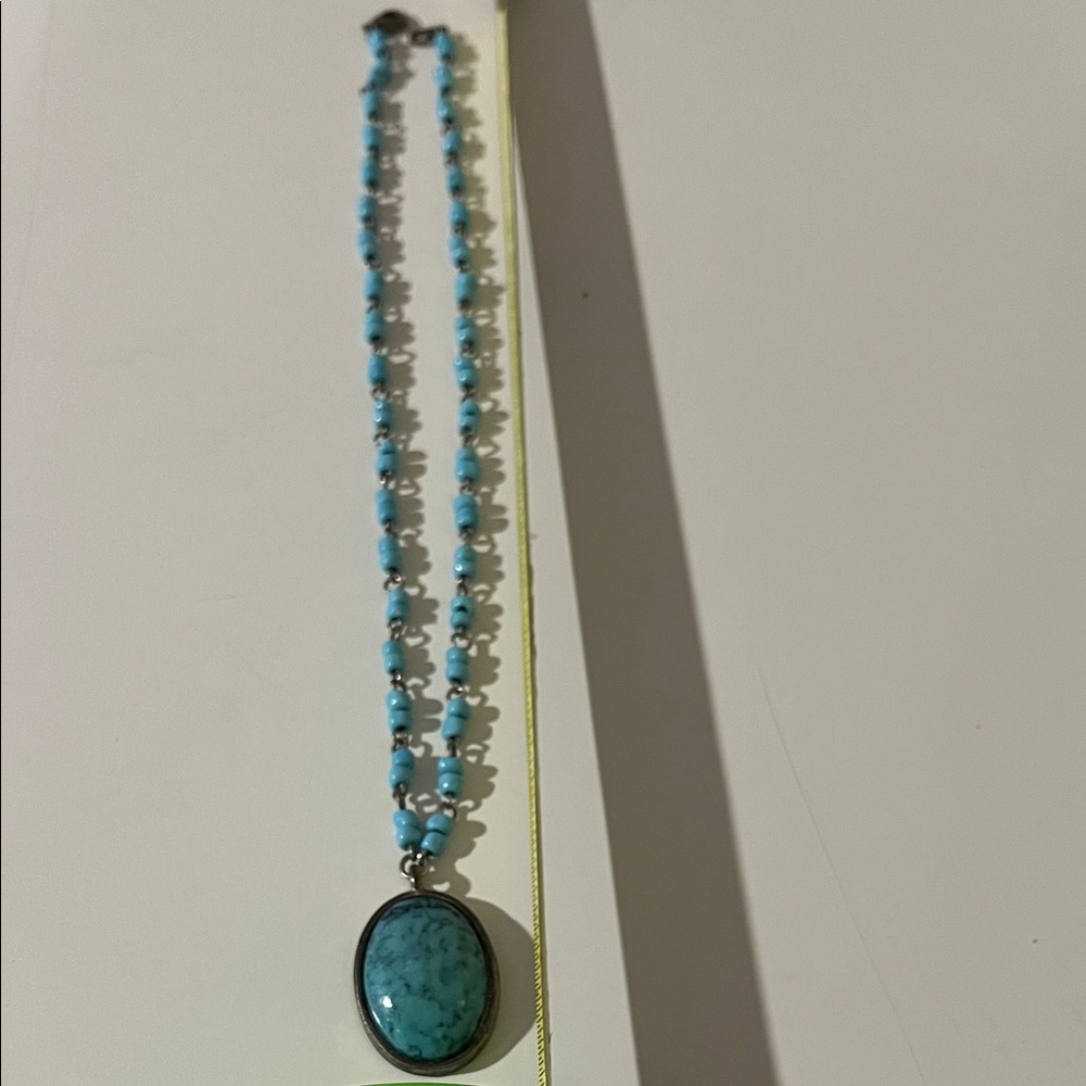 Turquoise Beaded Necklace